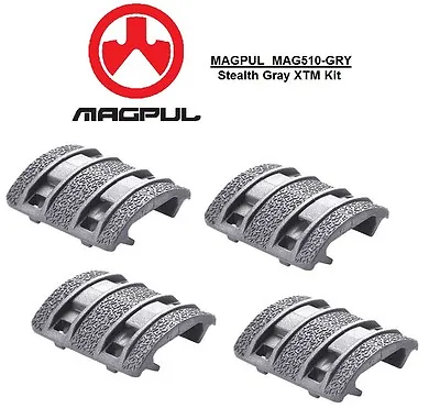 MAGPUL - MAG510-GRY Enhanced XTM STEALTH GRAY Textured Rail Cover Kit - 4pcs • $12.49