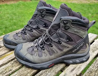 Men's Salomon Quest 4 4D GORE-TEX Hiking Boot Great Condition Size UK 8 • £39