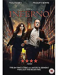 £2.08 • Buy Inferno DVD (2017) Tom Hanks, Howard (DIR) Cert 15 Expertly Refurbished Product