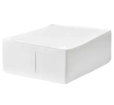 3 X IKEA SKUBB MultiUse Under Bed Wardrobe Storage Case Box White  44x55x19 Cm • £29.99