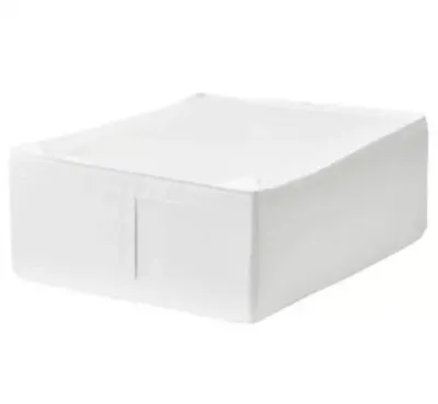 4 X IKEA SKUBB MultiUse Under Bed Wardrobe Storage Case Box White  44x55x19 New • £36.99