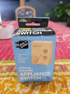 Radio Shack X10 Remote Control 3 Prong Universal Appliance Switch 61-2684A • $20.90