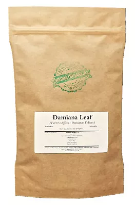 Damiana Leaf / Turnera Diffusa / Herbal Tea # Herba Organica #   • £7.99