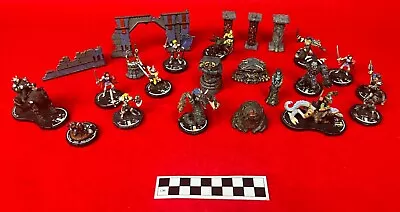 24 Piece Lot Of Vintage Mage Knight Figures & Accessories WizKids • $39.95