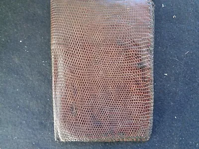 Handmade Snake Skin Wallet 4x 6 0pened 7 1/2  No Rips Or Tares • $8