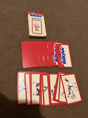 Complete Playing Card Game - Nestle Milky Bar Snap Cards - 2007 • £0.99