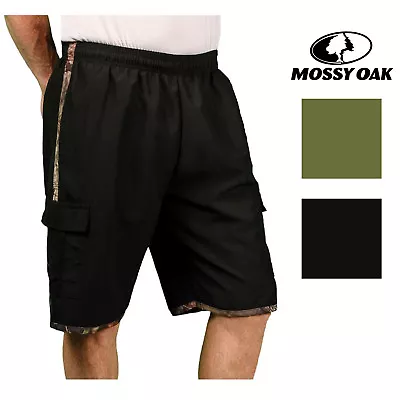 Mossy Oak Mens Camo Stripe Swim Trunks • $19.99