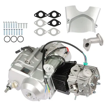 For ATV 125cc 4 Stroke Engine Motor 3-Speed Semi Auto W/ Reverse Electric Start • $189.59