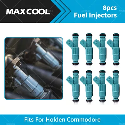 8PCS Fuel Injector Suitable For Holden Commodore 5.0L V8 VG VN VL VQ VP VR VS VT • $75.36