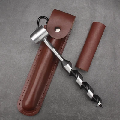 £43.14 • Buy Outdoor Survival Tool Wood Drill Manual Hand Auger Wrench For Bushcraft Settlers