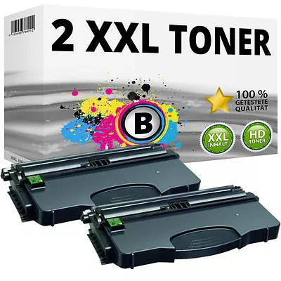 2x XXL Toner Cartridges For Lexmark Optra E120 E120N Toner Cartridge • £40.30