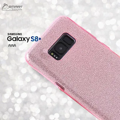 Glitter Shining Bling TPU Jelly Gel Case Cover For Samsung Galaxy S8 / S8 Plus • $5.99