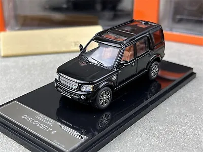 GCD 1/64 Scale Land Rover Discovery 4 Black Diecast Car Model Toy Gift • £34.44