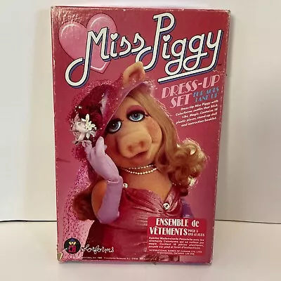 Vintage 1980 Colorforms Miss Piggy Dress Up Set Muppets Incomplete • $7.24