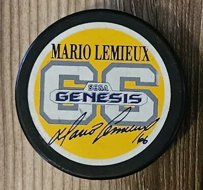 Mario Lemieux Hockey Puck Sega Genesis • $11.99