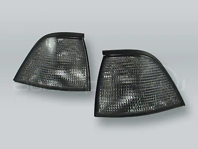 TYC Smoke Corner Lights Parking Lamps PAIR Fits 1992-1998 BMW 3-Series E36 2DR • $54.90