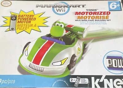 K'nex Mario Kart Wii Yoshi Wild Wing Motorized Building Set New W/ Pow 30 Pieces • $12