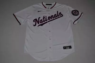 AUTHENTIC Nike Men's Washington Nationals Josiah Gray #40 White  Jersey NEW • $89