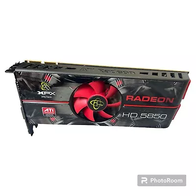 XFX ATI Radeon HD 5850 Black Edition 1GB Graphics Card • $4.99