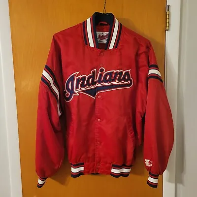 Starter Jacket Cleveland Indians Authentic Diamond Collection Size Large 🔥  • $70