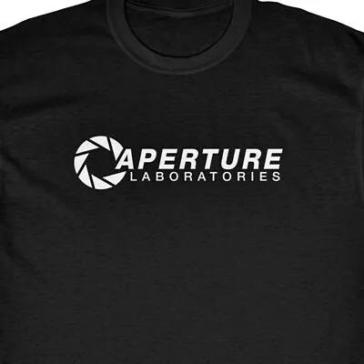 Aperture Laboratories T-Shirt - Half Portal Life Video Games • $17.99