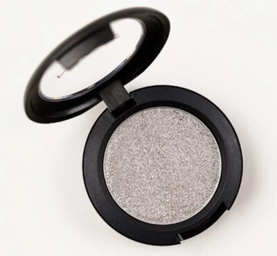 £2 • Buy MAC Enlightening Press Pigment Silver Shimmer Glitter Eyeshadow 