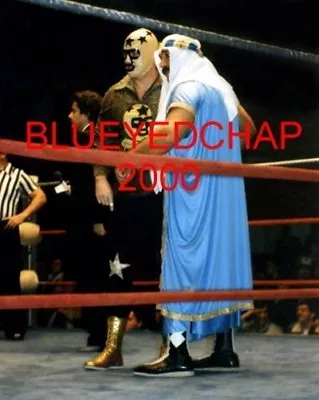 Masked Superstar & Colonel Adnan Wrestler 8 X 10 Wrestling Photo  Nwa Wwf • $9.99