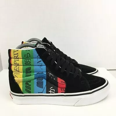 Vans Women's Sk8-Hi Spirit Multicolor Lace Up Shoes Size 6 • $39