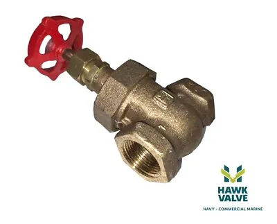 Milwaukee 1  Bronze 200 FNPT Non-Rising Stem Gate Valve Fig.1176 • $59.99