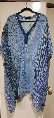 Fashion Spectrum Silk Kaftan • $35