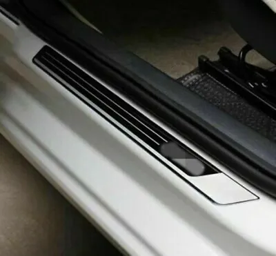 Car Stainless Steel Door Sill Plate Guard Protector Cover For Jetta Polo Passat • $35.10