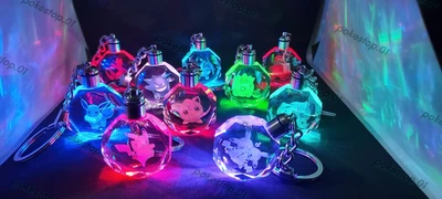 £4.45 • Buy Pokemon Crystal Light Up Keyring  Colour Changing Keychain, Crystal Ball 
