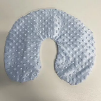 Minky Dots Nursing Neck Pillow Inflatable  Plush Breathable Breastfeeding NEW NW • $9.99