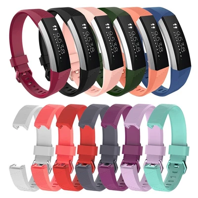 $3.82 • Buy Soft Wristbands Silicone Watch Band For Fitbit Alta / Alta HR Strap Bracelet
