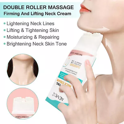 Hyaluronic Acid Neck Lifting Roller Cream Face Firming Anti Aging Double Chin • $15.50
