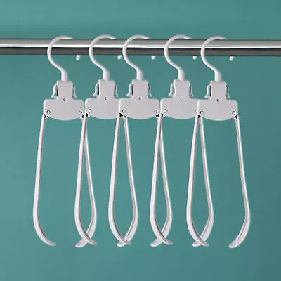 3pc Folding Clothes Hanger Closet Organizer Space Saver Travel Collapsing Hanger • $12.36