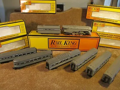 Rail King 4-6-4 Nyc Dreyfuss With 6 Passenger  Car  Set • $600