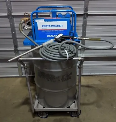 Ecolab Cat 430 Pump Porta-Washer S Pressure Washer Cleaning System / Drum / Cart • $920