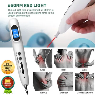 Electric Acupuncture Pen Point Massage Meridian Laser Therapy Device Pain Relief • $69