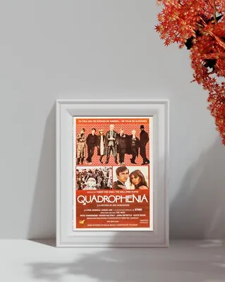 A4 SPANISH CINEMA QUAD Quadrophenia HOME ART RETRO POSTER Music CULTURE PRINT  • $6.94