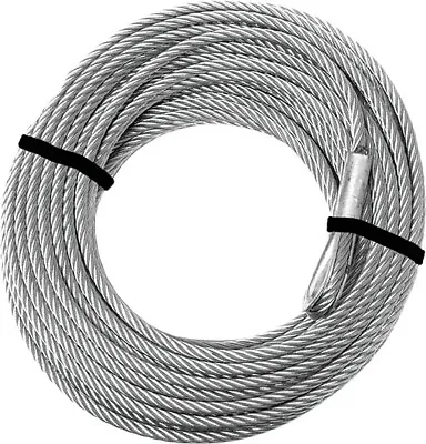 KFI Products Replacement Stainless Steel Cable 2K Cable 3/16  X 46' ATV-CBL-3K • $21