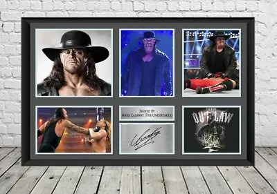 The Undertaker WWE Signed Photo Print Autographed Poster Wrestling Memorabilia • $9.45