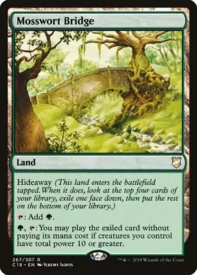 Mosswort Bridge 267 R Commander 2018 C18 MTG • $1.99