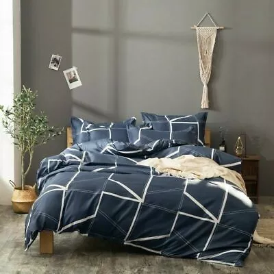 £171.62 • Buy Nordic Geometric Duvet Cover Bedding Sets Pillowcases Full Size Home Textiles