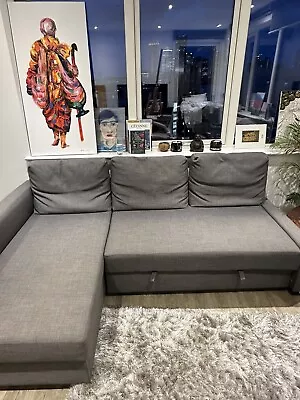 3 Seater Sofa Bed With Storage Used • £250