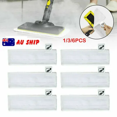 3/6PCS KARCHER SC1 SC2 SC3 SC4 SC5 Steam Cleaner Mop Terry Cloths Floor Pads Set • $29.03