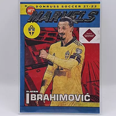 2021-22 Donruss Qatar Zlatan Ibrahimovic Net Marvels • $1