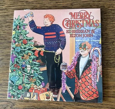 Ed Sheeran & Elton John - Merry Christmas CD Single Sealed • $25