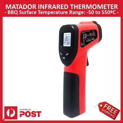 New Matador Surface Infrared Thermometer BBQ Meat Temperature Reader + FreeShip • $46.95