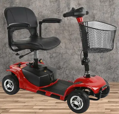 ENGWE 4Wheel Powered Mobility Scooters Compact Duty Travel Scooter Foldable Seat • $499